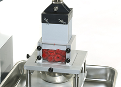 使用 5 刀片 Kramer 剪切盒进行质地分析