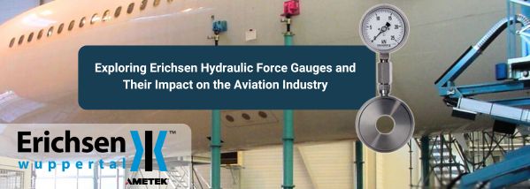 Erichsen Wuppertall Hydraulic Force Gauges for aviator